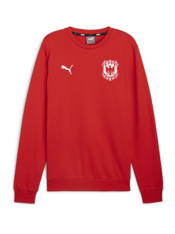 PUMA teamGOAL Casuals Crew Neck Sweatshirt