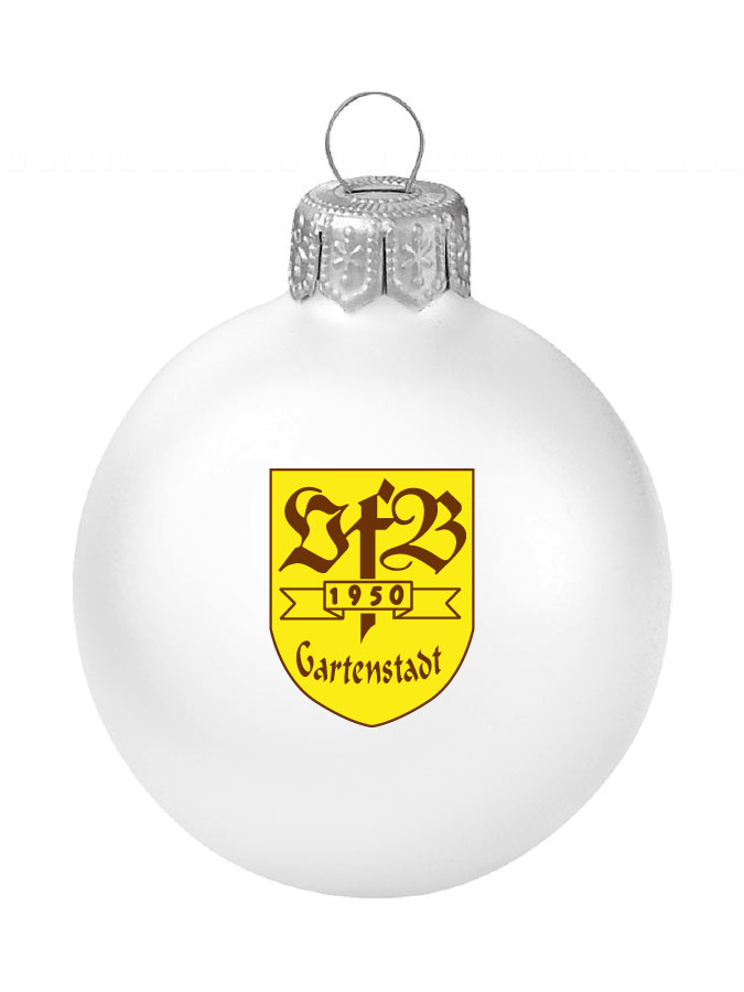 Weihnachtskugel Logo 8cm