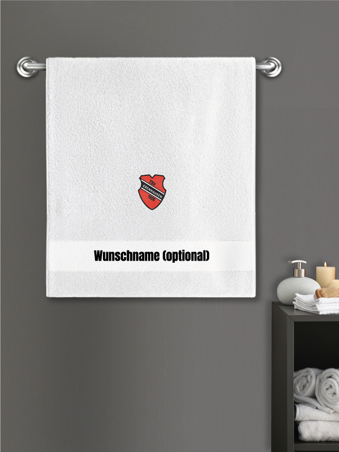 Badehandtuch Team Sticklogo