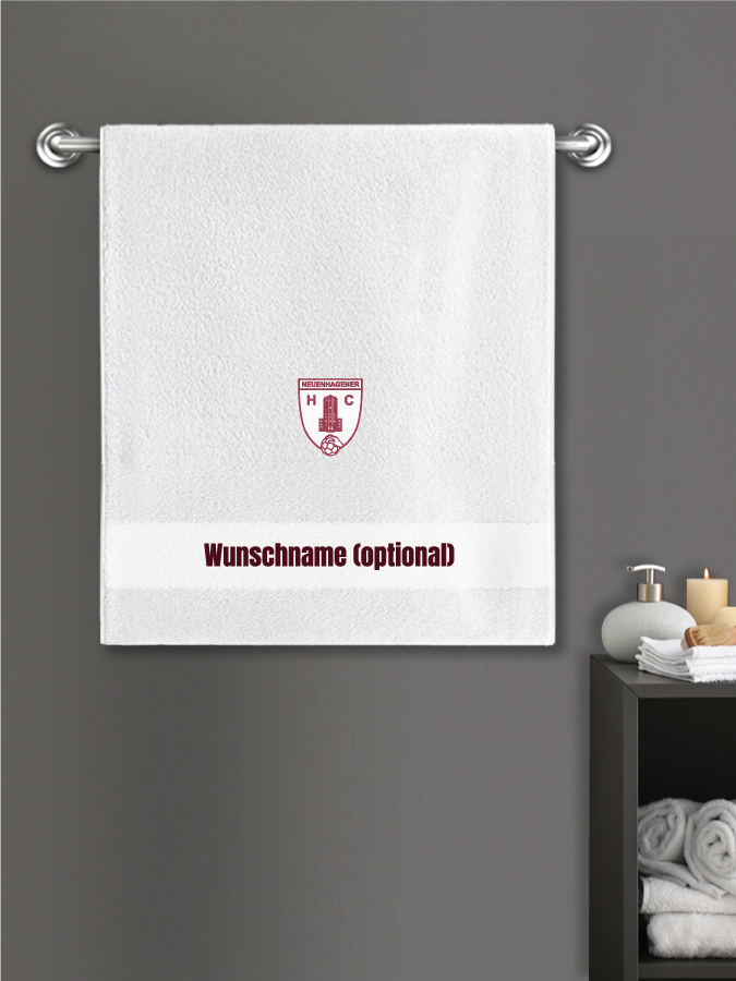 Badehandtuch Team Sticklogo