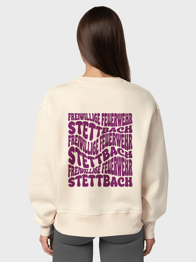 Sweatshirt Oversized Wavy Unisex