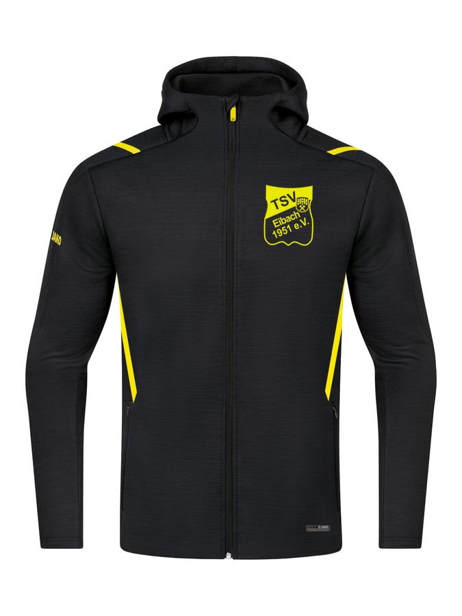 Jako Freizeitjacke Challenge mit Kapuze