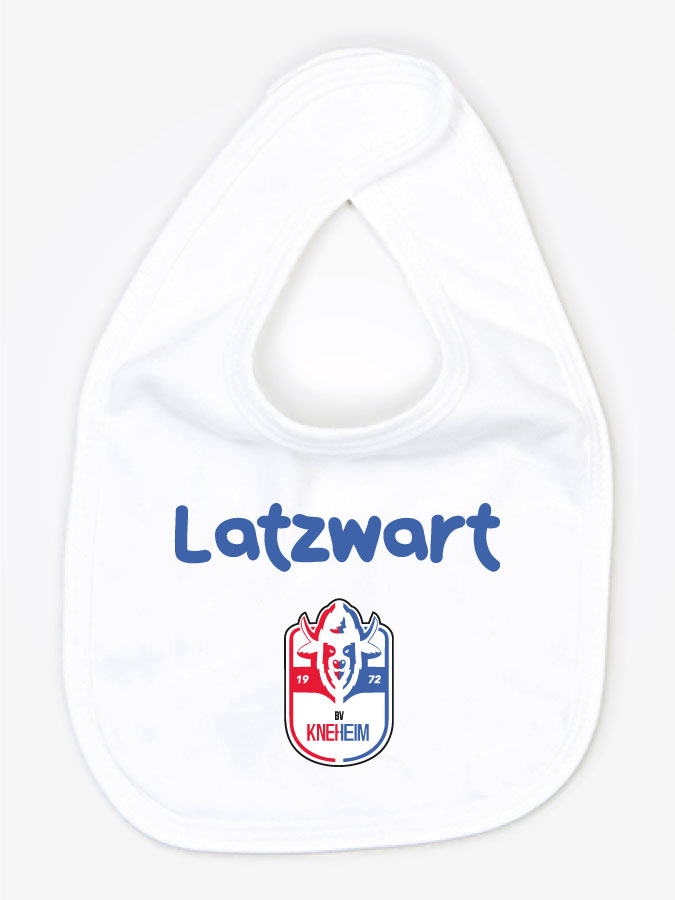Babylätzchen Latzwart