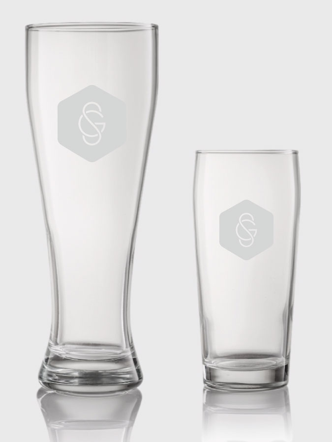 Biergläser Gravur