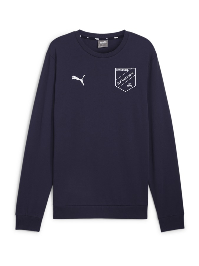 PUMA teamGOAL Casuals Crew Neck Sweatshirt