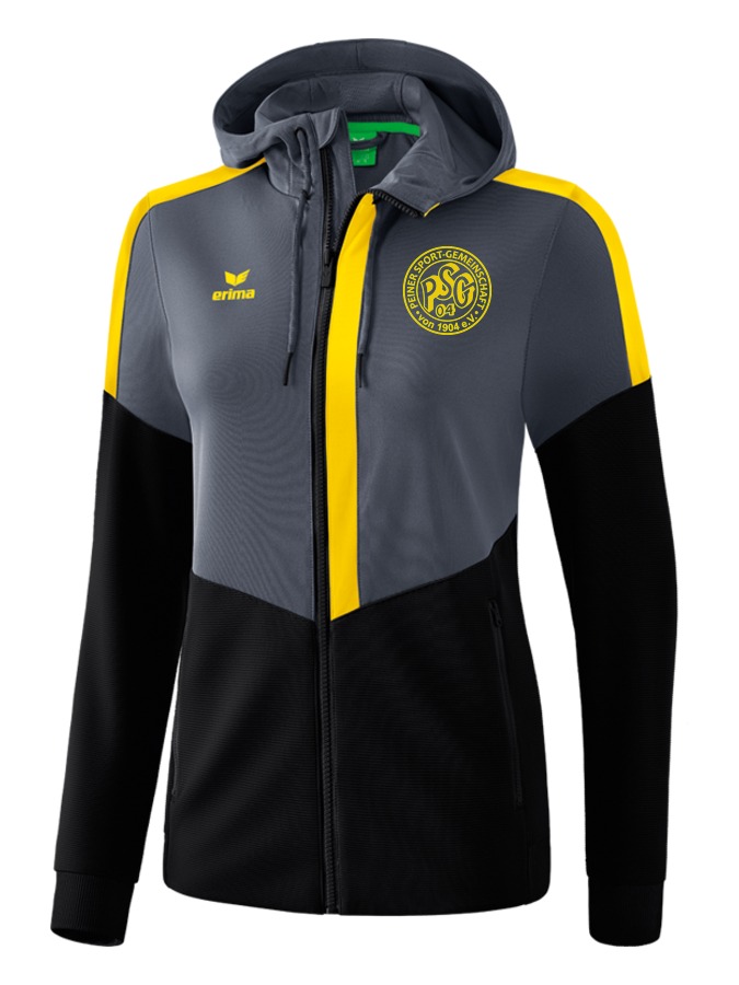 Erima Squad Trainingsjacke mit Kapuze Damen