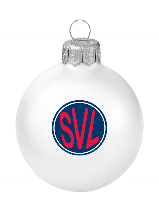 Weihnachtskugel Logo 8cm