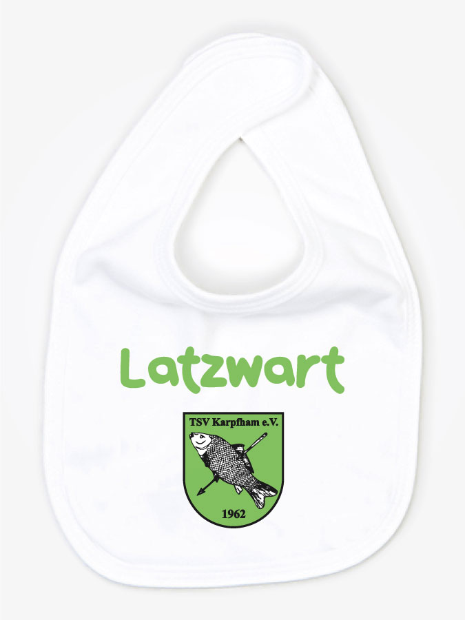 Babylätzchen Latzwart