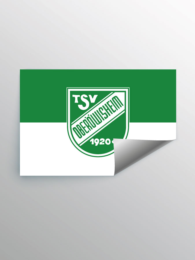 Aufkleber DIN A7 Logo