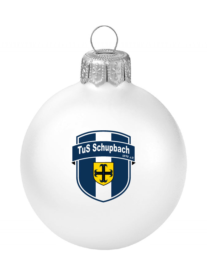 Weihnachtskugel Logo 8cm
