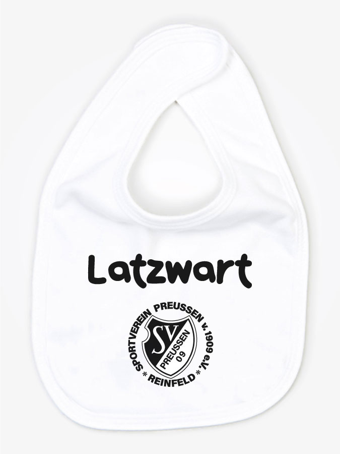 Babylätzchen Latzwart