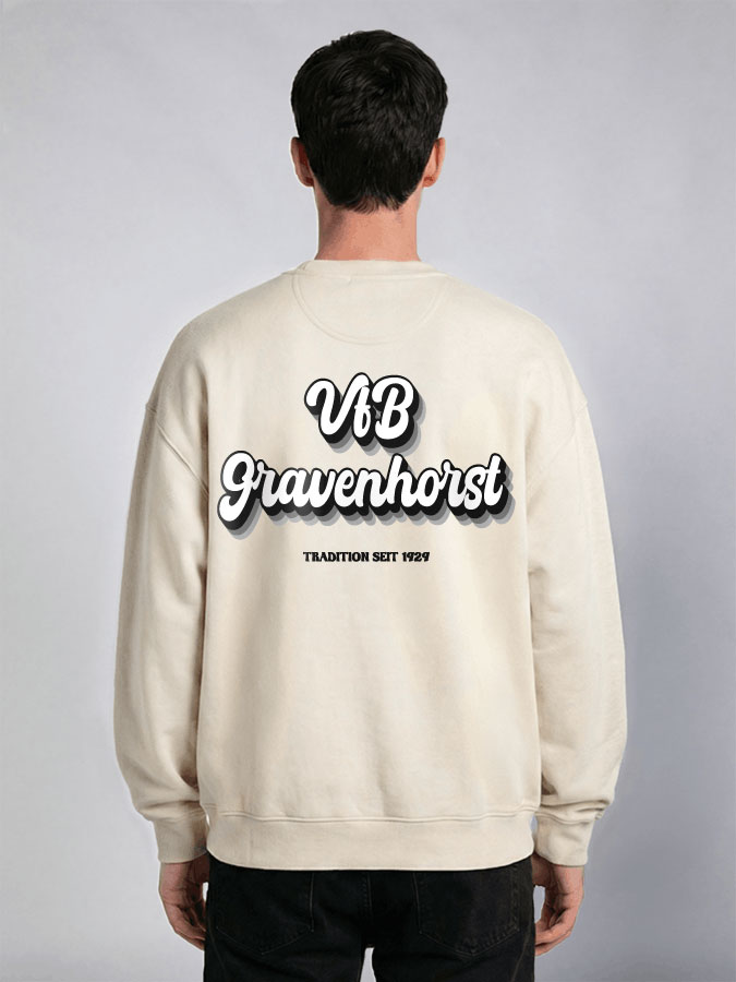 Oversized Sweater Vintage Herren