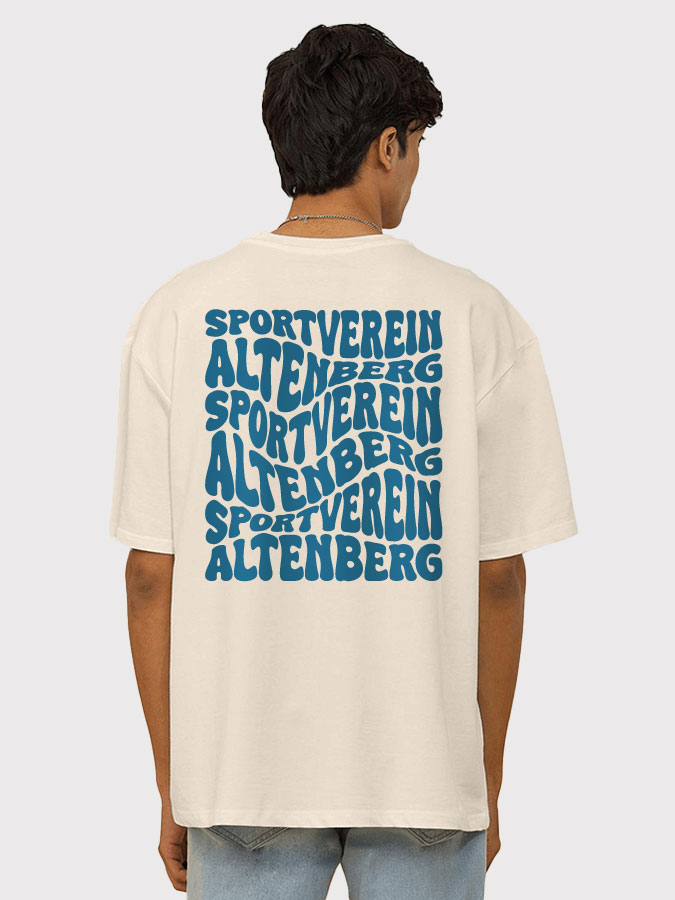 T-Shirt Oversized Wavy Herren