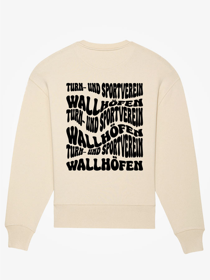 Sweatshirt Oversized Wavy Herren