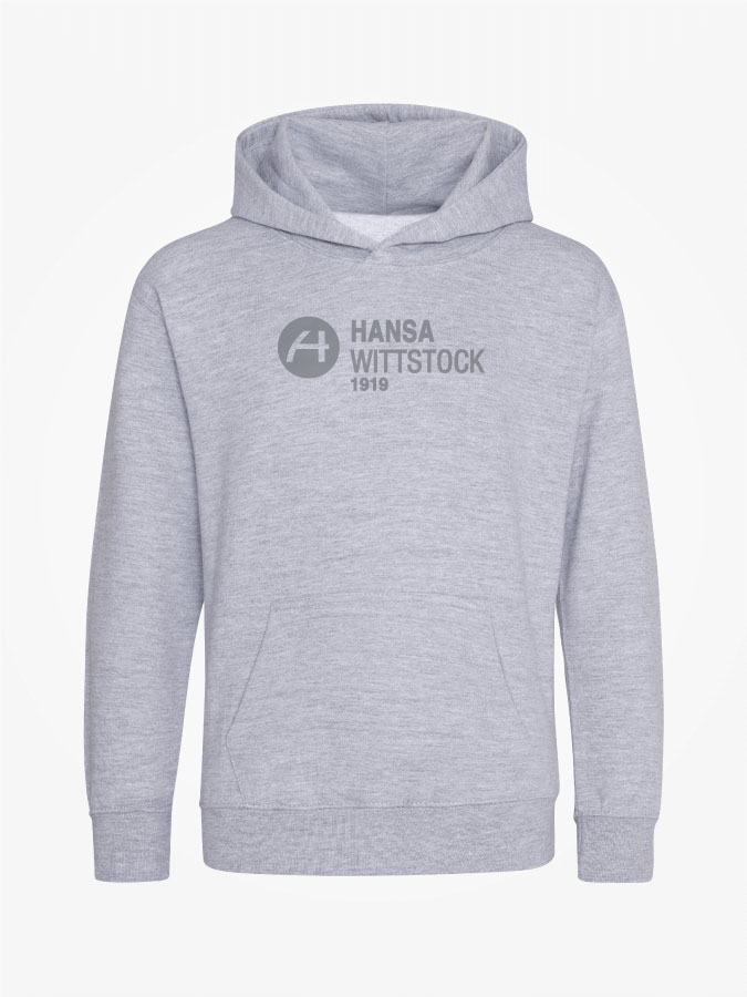 Hoodie All Grey Kids Unisex