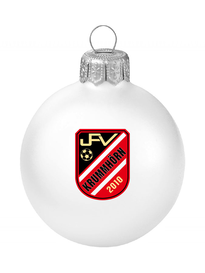 Weihnachtskugel Logo 8cm