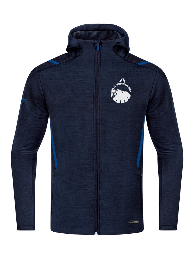 Jako Freizeitjacke Challenge mit Kapuze