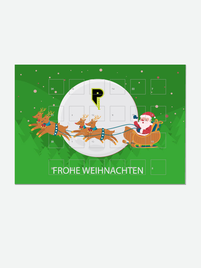 Adventskalender Schokolade