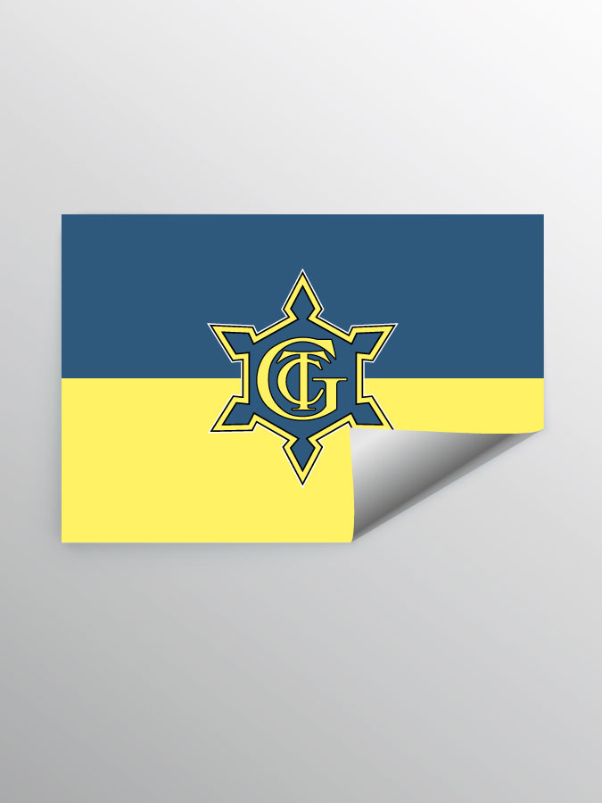 Aufkleber DIN A7 Logo