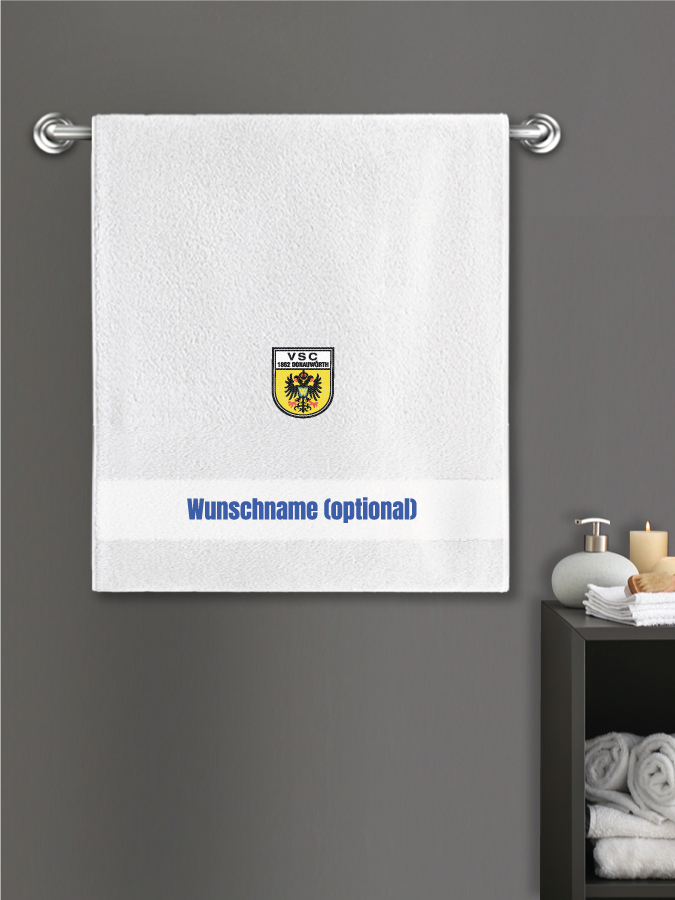 Badehandtuch Team Sticklogo