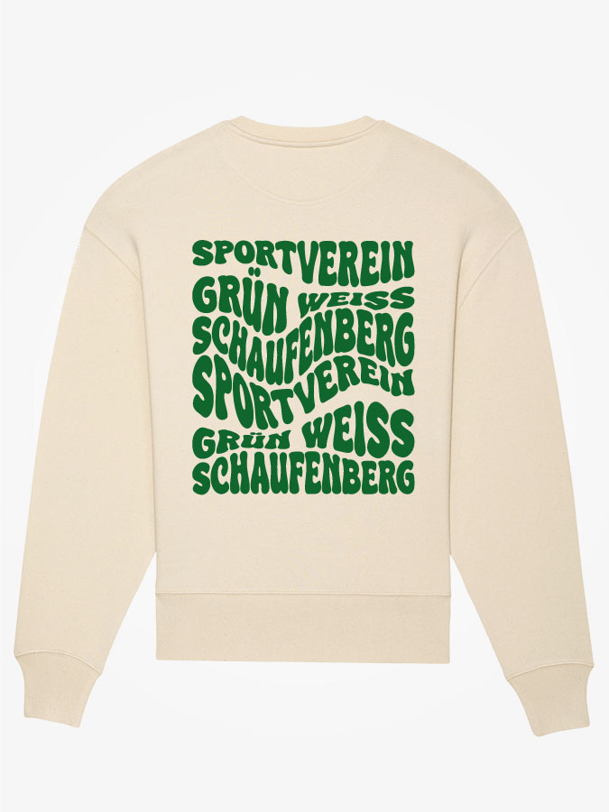 Oversized Sweater Wavy Herren