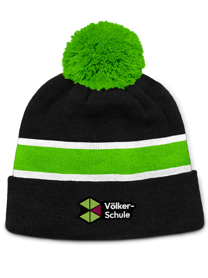 Bommelmütze Sticklogo