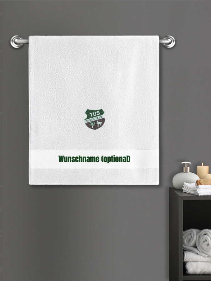 Badehandtuch Team Sticklogo