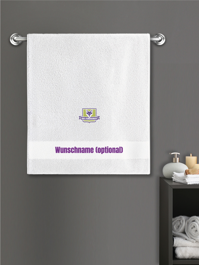Badehandtuch Team Sticklogo