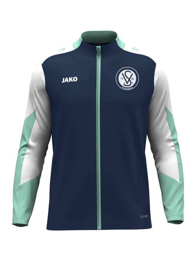 Navy-Hellgrün-Weiß