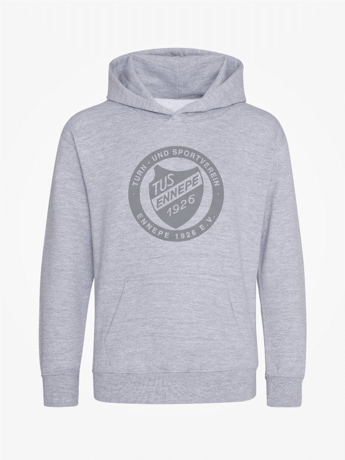 Hoodie All Grey Kids Unisex