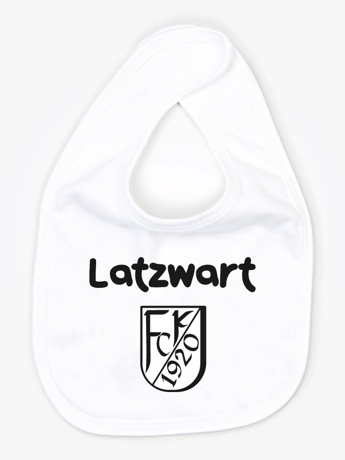 Babylätzchen Latzwart
