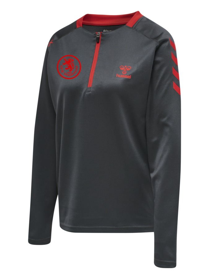 Hummel Action Poly Half Zip Sweat Damen