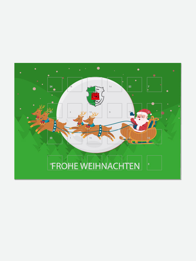 Adventskalender Schokolade