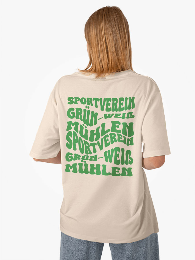 Oversized Shirt Wavy Unisex