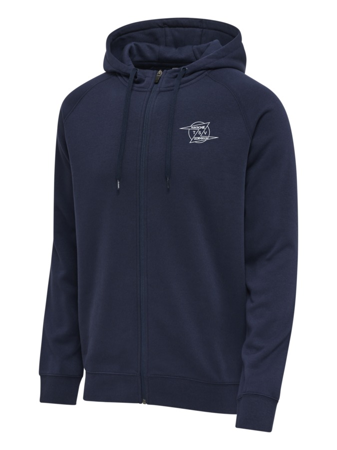 Hummel Red Classic Zip Hoodie