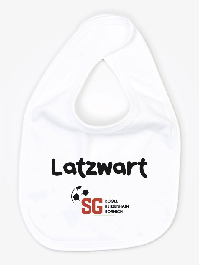 Babylätzchen Latzwart