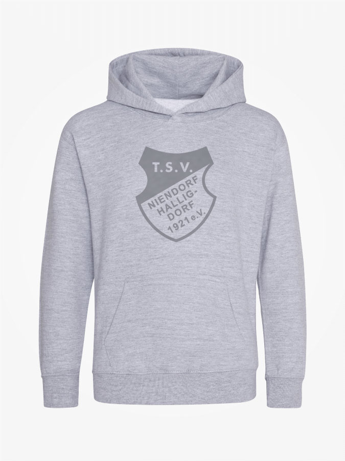 Hoodie All Grey Kids Unisex