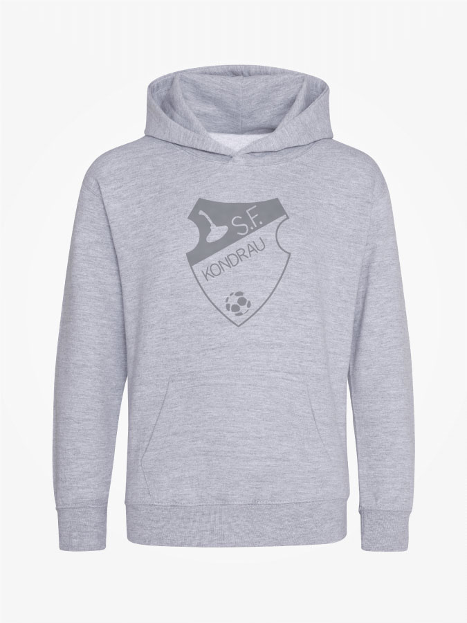 Hoodie All Grey Kids Unisex