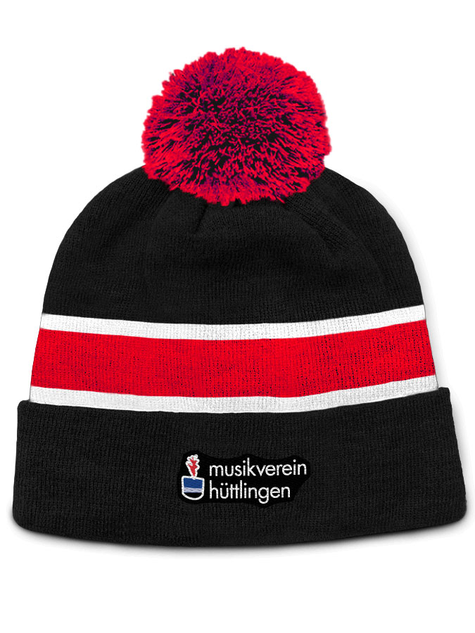 Bommelmütze Sticklogo