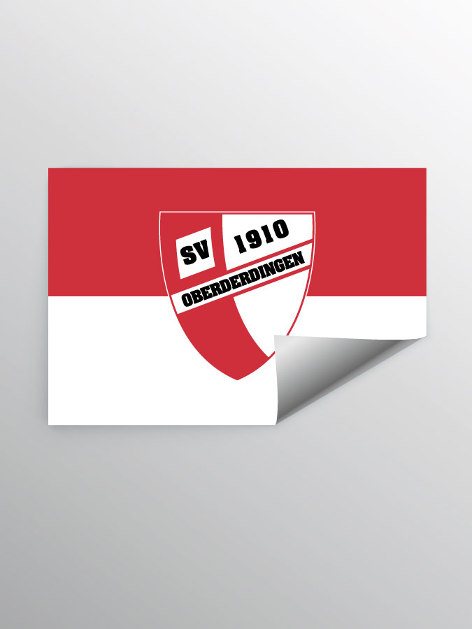 Aufkleber DIN A7 Logo