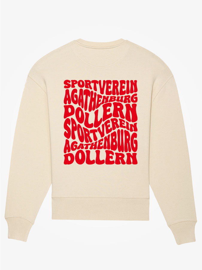 Sweatshirt Oversized Wavy Herren