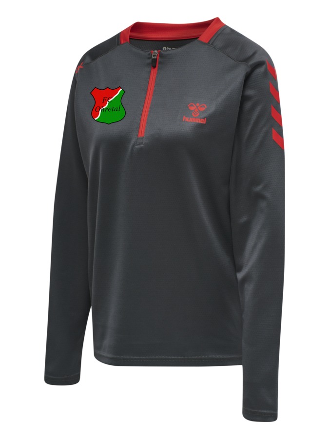 Hummel Action Poly Half Zip Sweat Damen