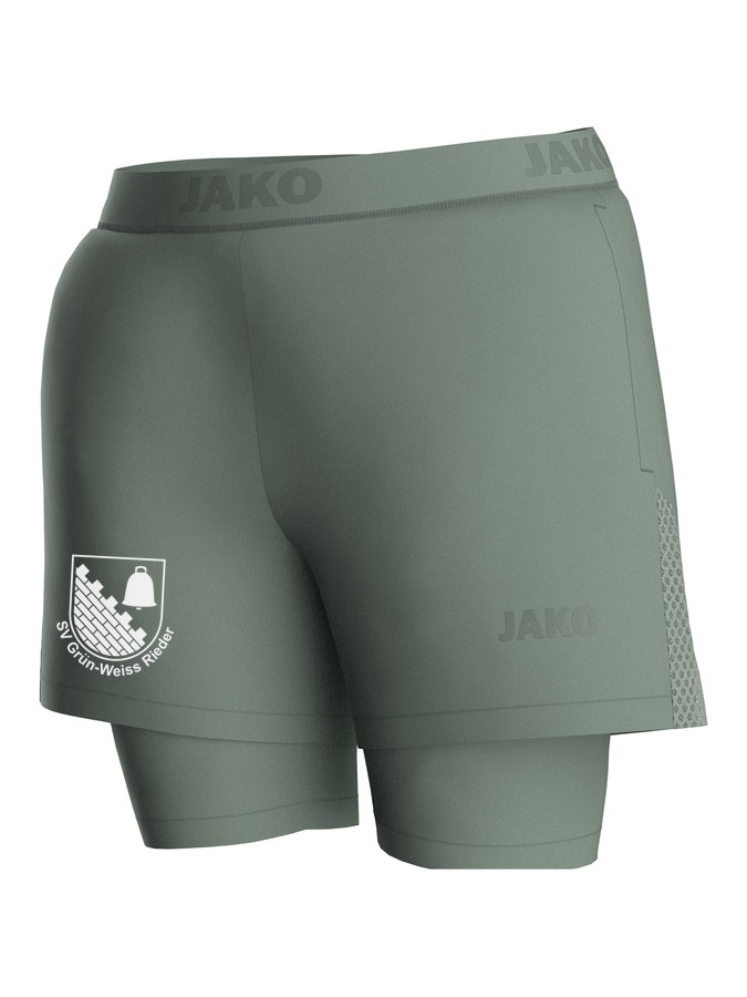 Jako 2-in-1-Short Power Damen