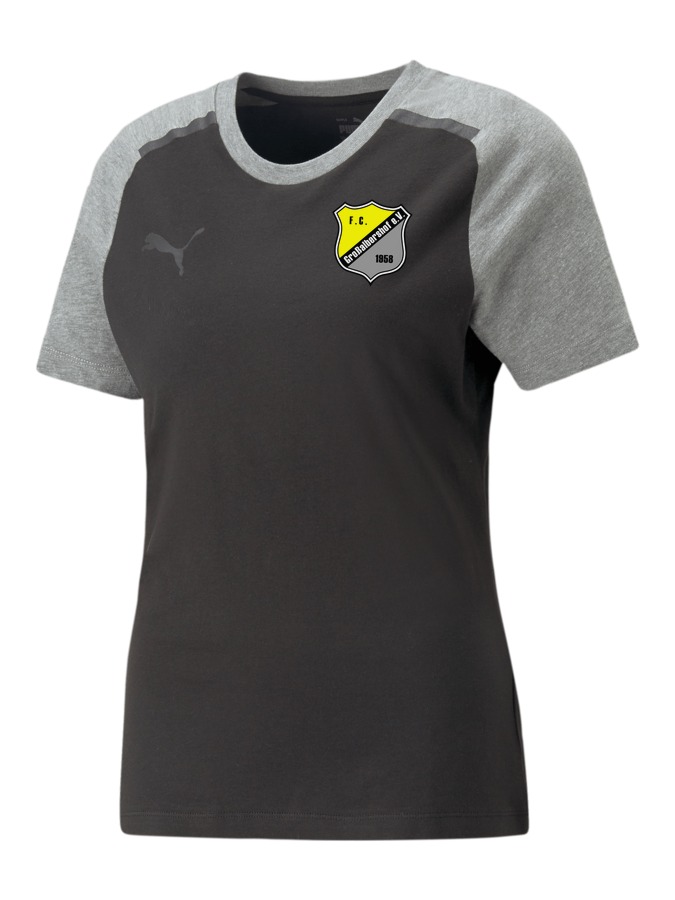 PUMA teamCUP Casuals T-Shirt Damen