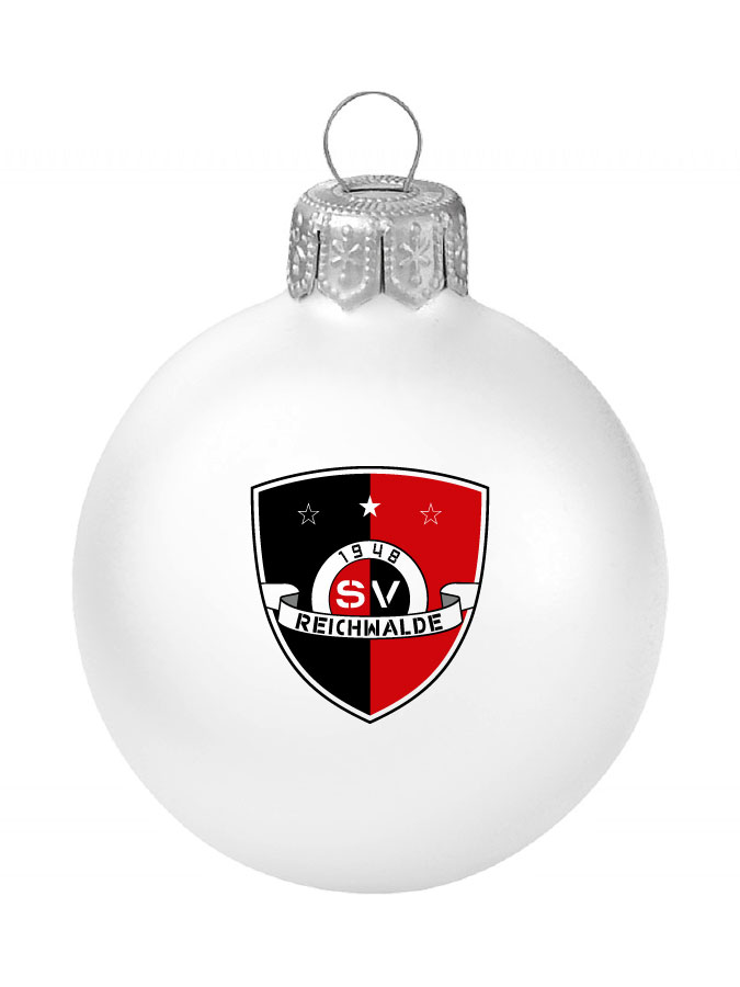 Weihnachtskugel Logo 8cm