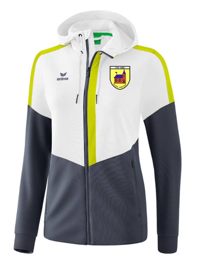 Erima Squad Trainingsjacke mit Kapuze Damen