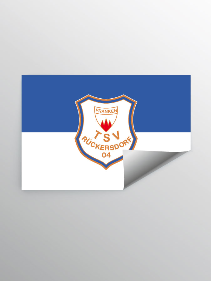 Aufkleber DIN A7 Logo