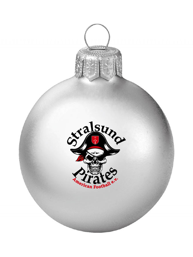 Weihnachtskugel Logo 8cm