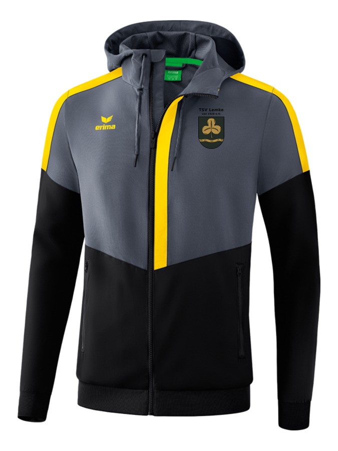 Erima Squad Tracktop Jacke mit Kapuze