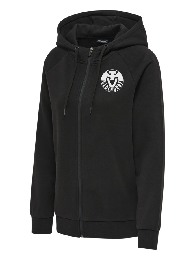 Hummel Red Classic Zip Hoodie Damen
